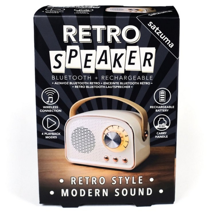 Głośnik Retro Bluetooth z Radiem